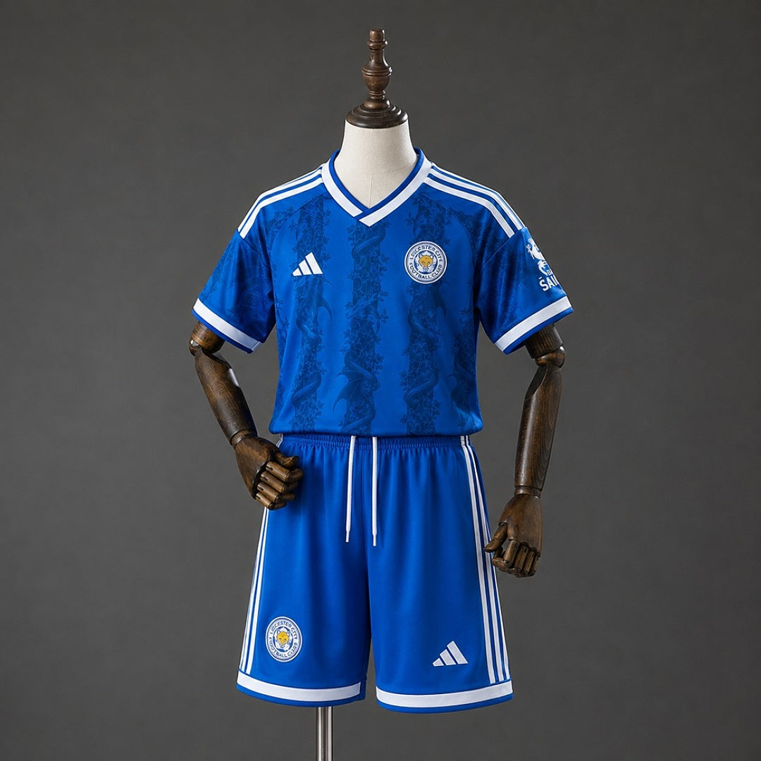 Camisa Leicester City Home Kit Infantil 16 282 26/27