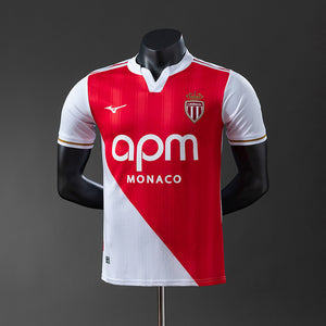 Camisa AS Monaco Home Versão Jogador 25/26