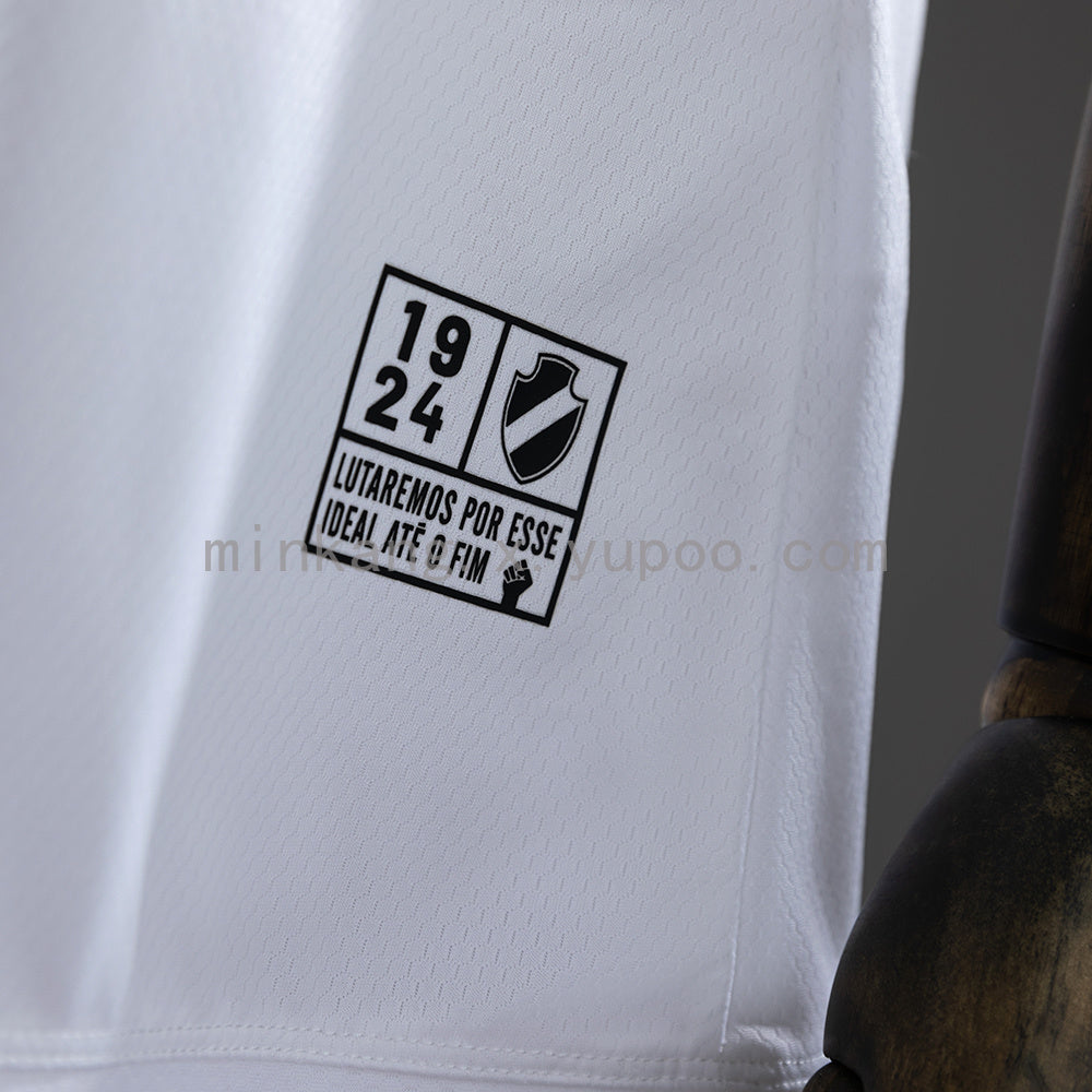 Camisa Vasco Pré-jogo Pré-jogo Branca 24/25 Feminina