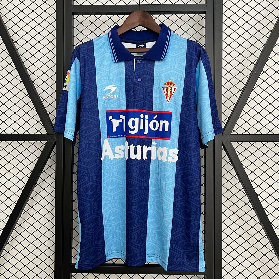 Camisa Retrô Sporting Gijon Third Away Xxl6 02/03