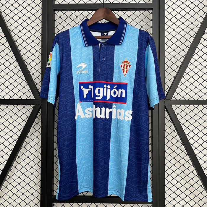 Camisa Retrô Sporting Gijon Third Away Xxl6 02/03
