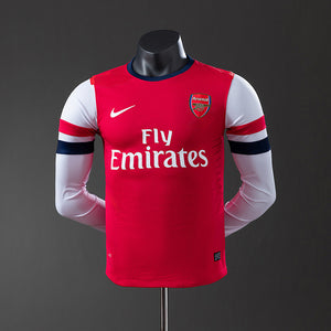 Camisa Arsenal Retrô Manga Longa Versão Jogador 12/13