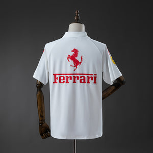 Camisa Scuderia Ferrari F1 Branca Polo 3xl8 2025