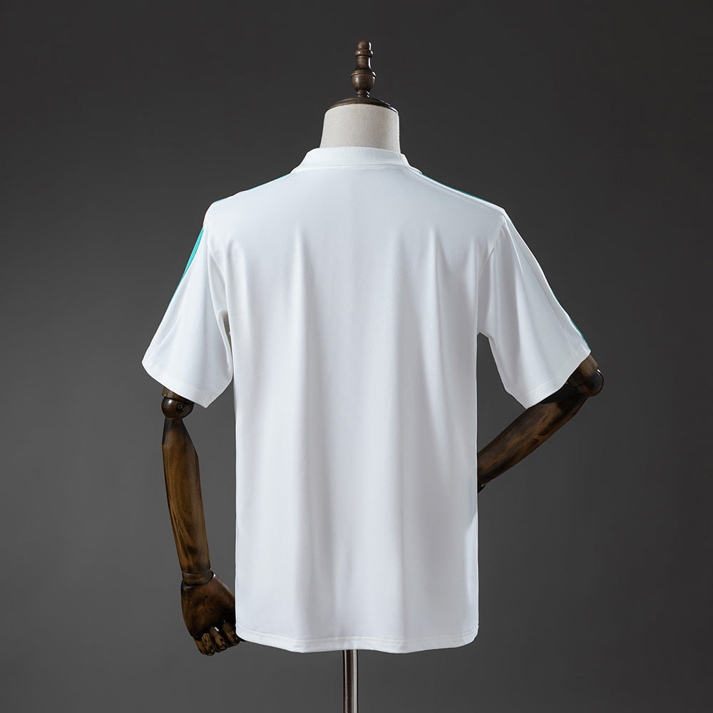 Camisa F1 Mercedes Benz Polo Branca 3xl6 2025