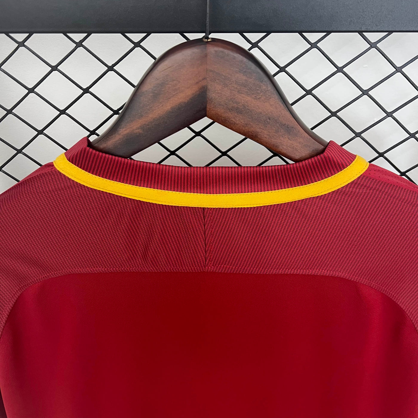 Camisa Roma Retrô Manga Longa 17/18