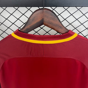 Camisa Roma Retrô Manga Longa 17/18
