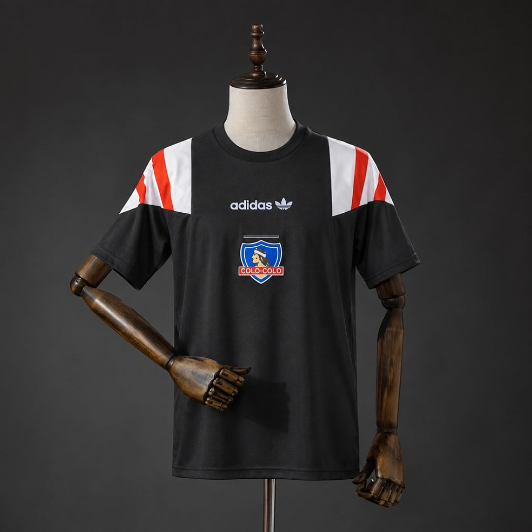 Camisa Colo Colo Eqt Preta Retrô 4xl2 26/27