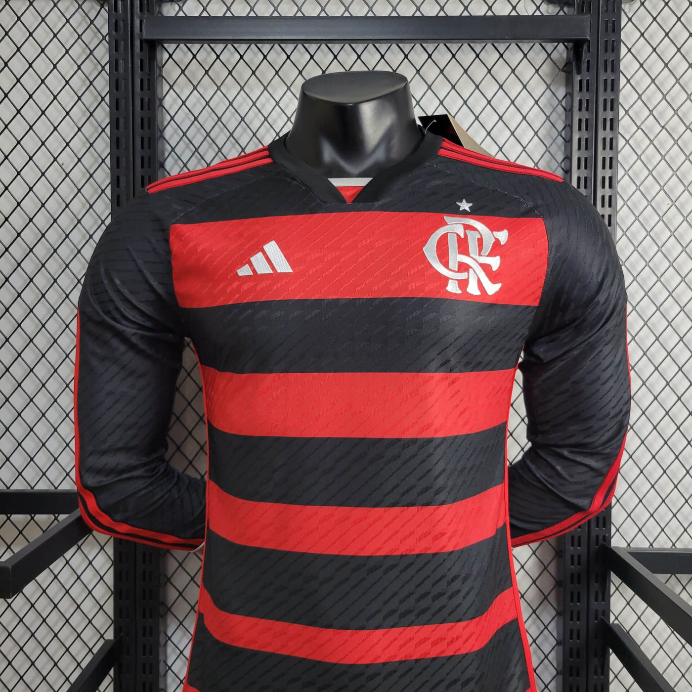 Camisa Flamengo Home Manga Longa Jogador 24/25