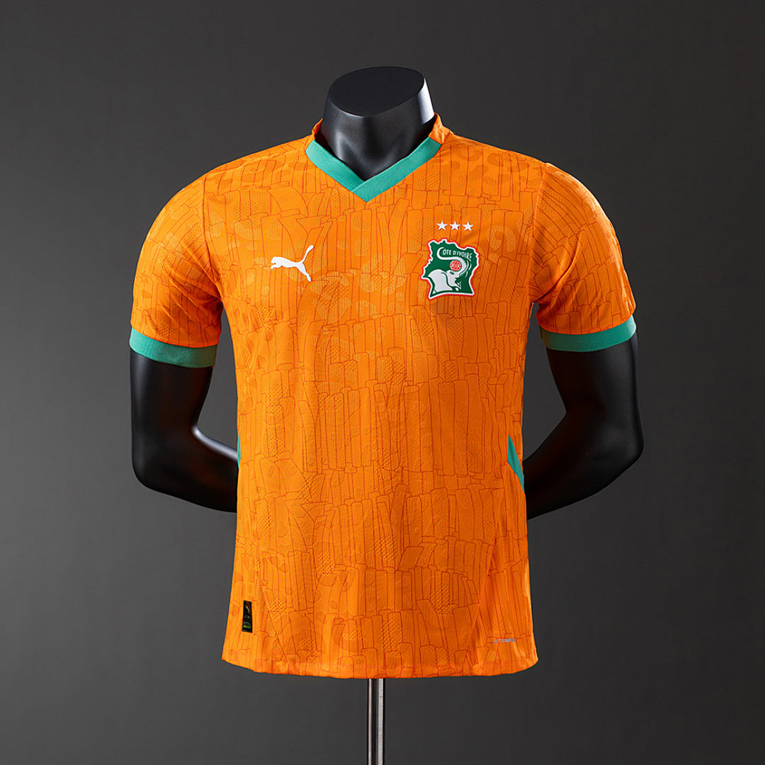 Camisa Costa do Marfim Home Versão Jogador 2025