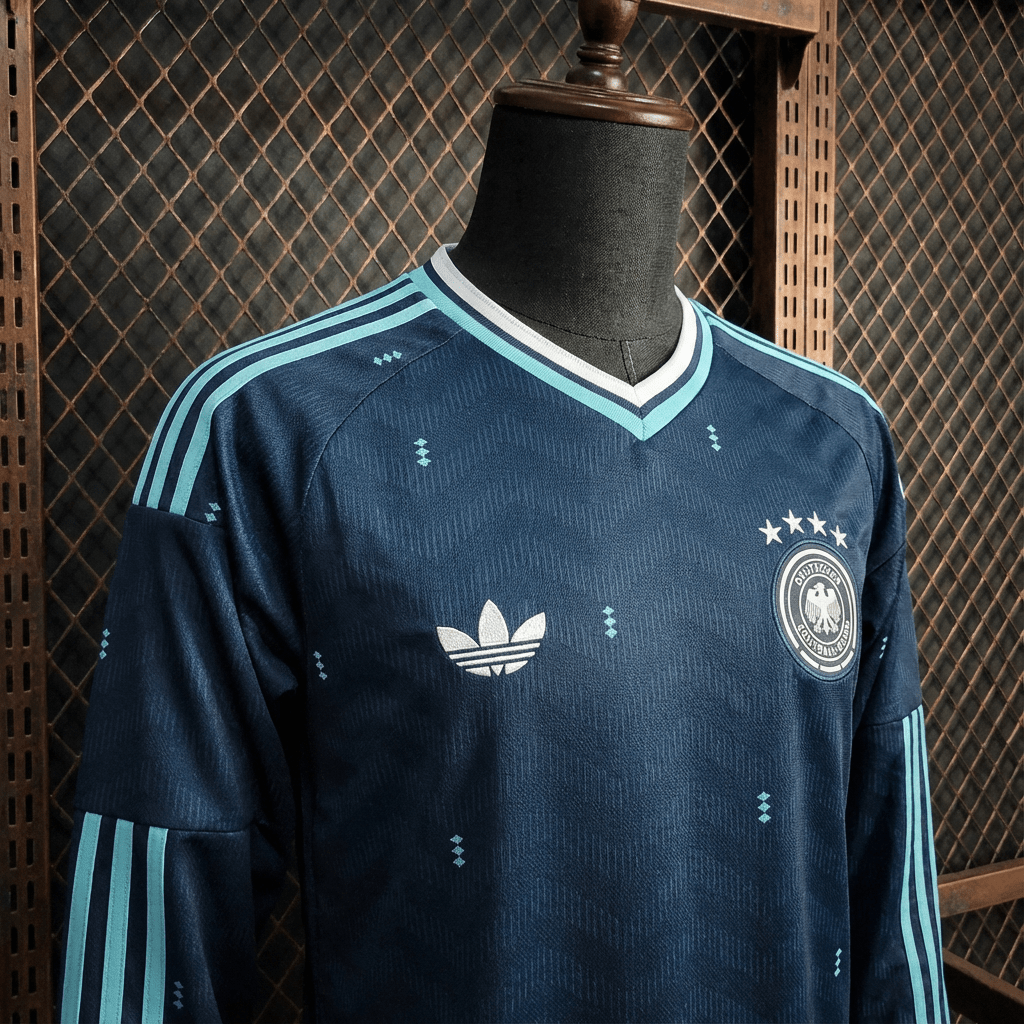 Camisa Alemanha Away Manga Longa 2026