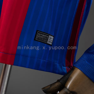 Camisa Barcelona Retrô Manga Longa 16/17