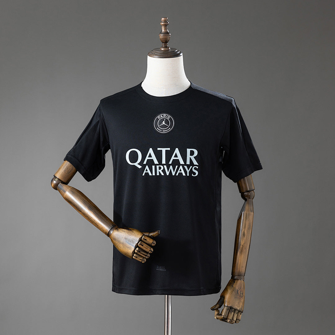 Camisa Paris Saint-Germain Treino Preta 25/26