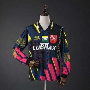 Camisa Flamengo Retrô Manga Longa Goleiro 1998