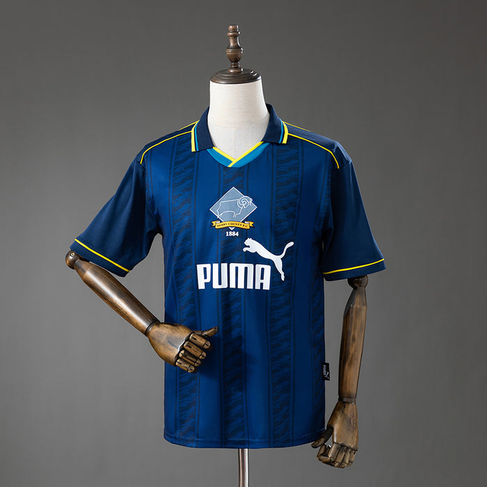 Camisa Derby County Away Retrô 4xl7 95/96