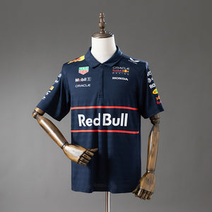 Camisa F1 Vermelha Bull Racing Polo Azul Marinho Azul 3xl7 2025