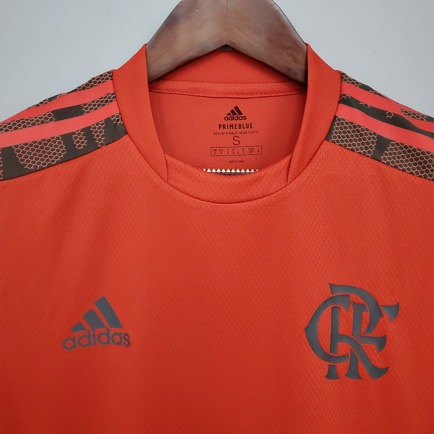 Camisa Flamengo Colete Treino Vermelha 21/22