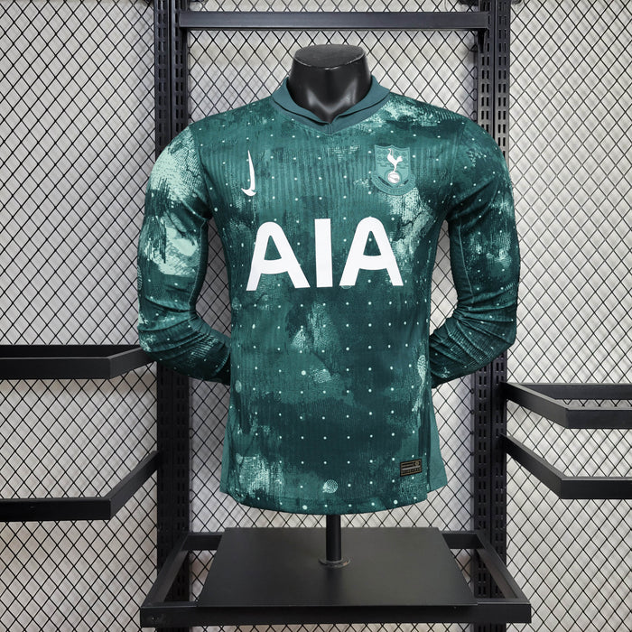 Camisa Tottenham Hotspur Away Manga Longa Jogador 24/25