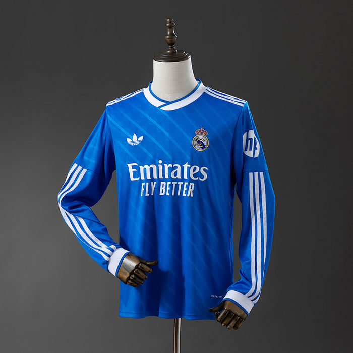 Camisa Real Madrid Away Manga Longa 25/26