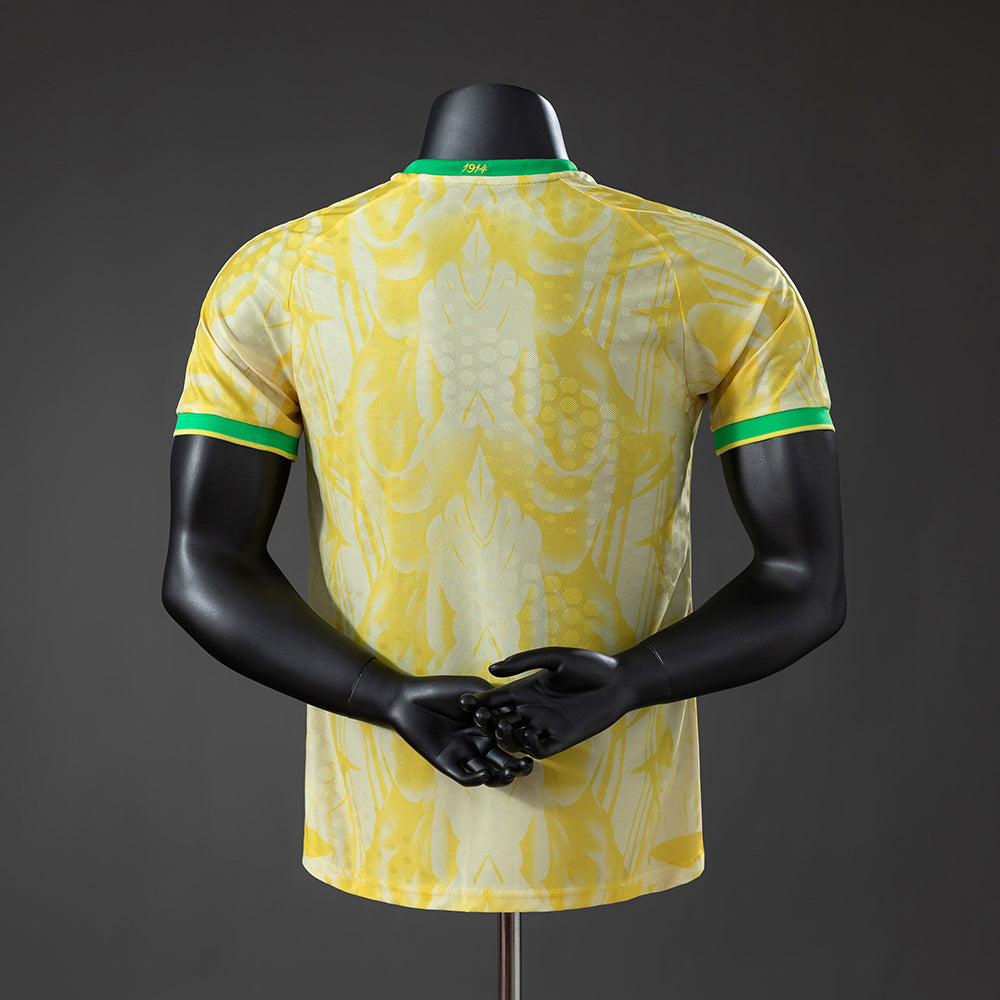 Camisa Brasil Amarela Versão Jogador 2026
