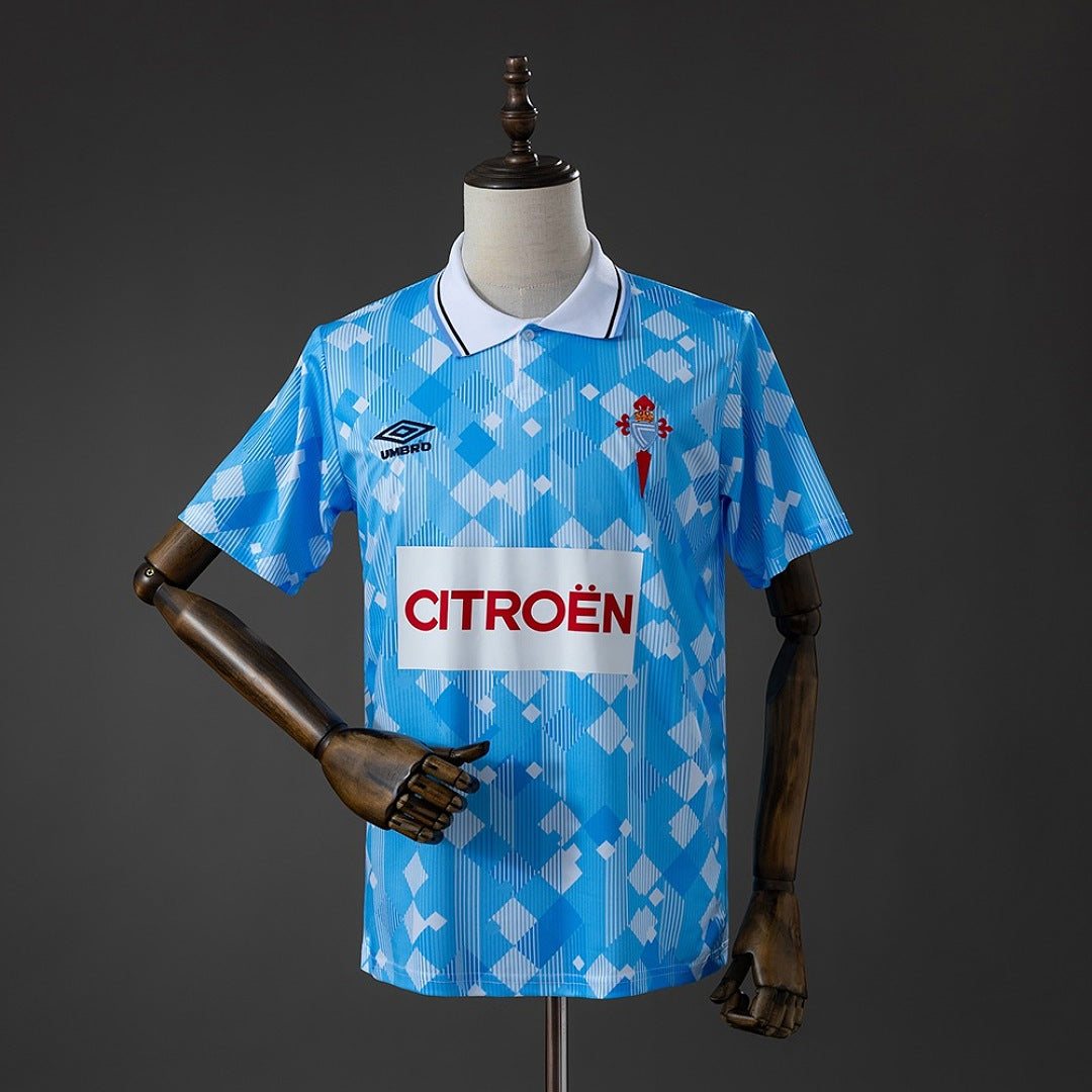 Camisa Celta de Vigo Home Retrô Xxl7 92/93