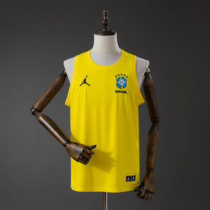 Camisa Brasil Treino Colete Amarela 2026