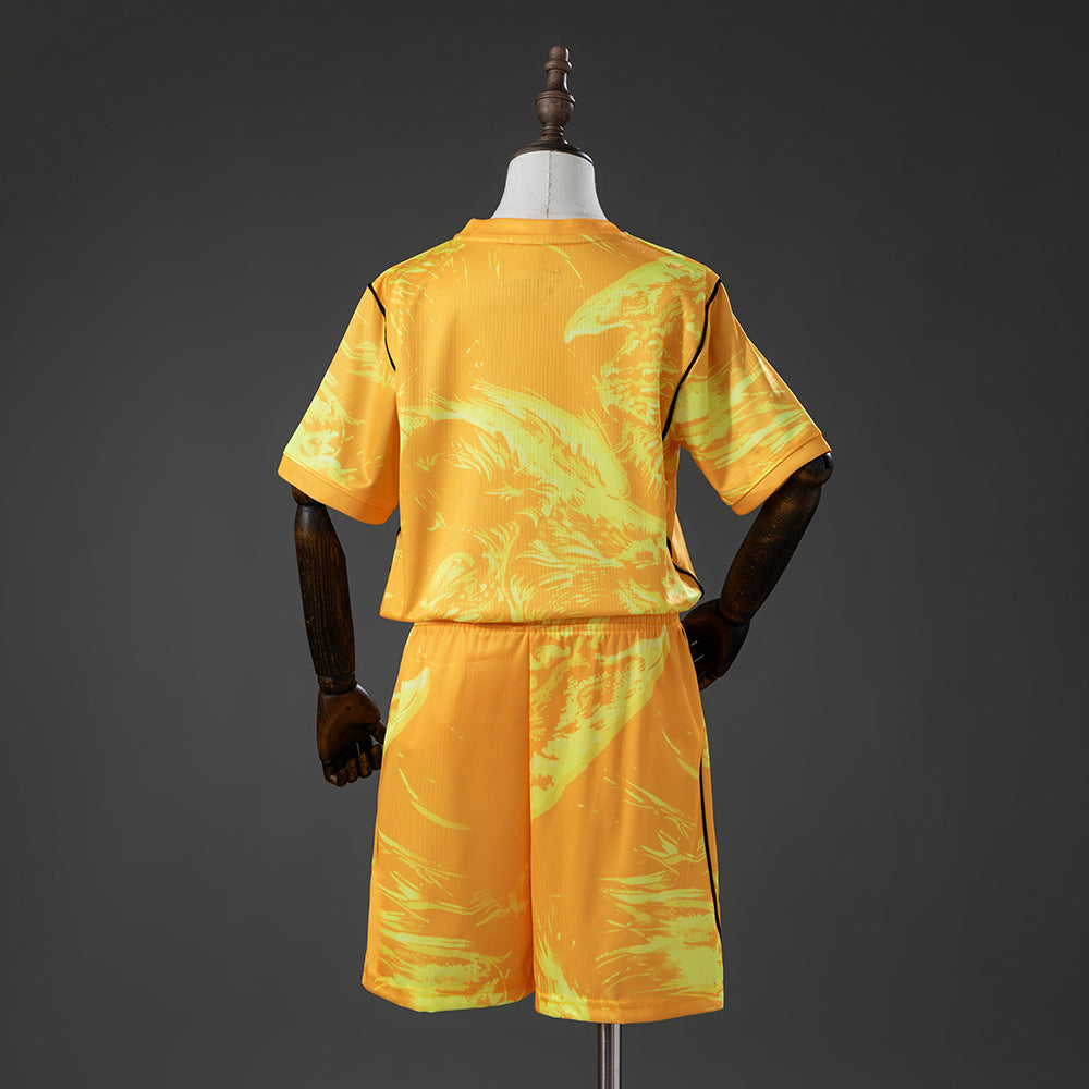 Kit Infantil Inglaterra Amarela Goleiro 2026