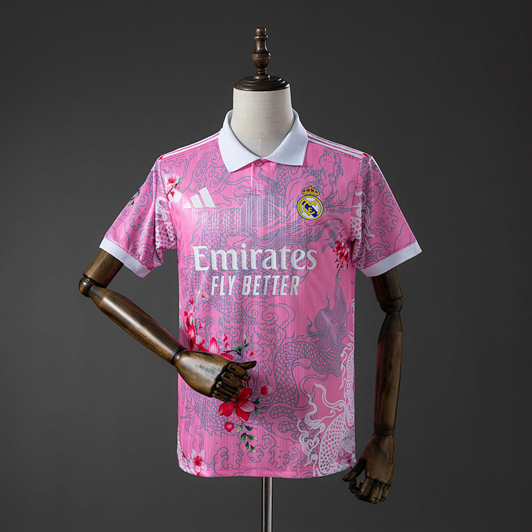 Camisa Real Madrid Rosa 25/26