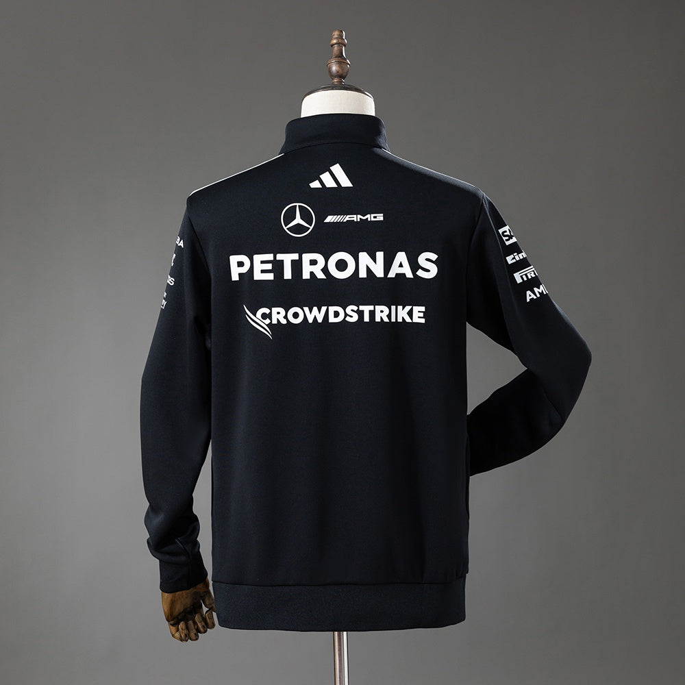 Camisa Mercedes Amg Petronas F1 Preta Half Zip Jaqueta 3xl9 2026