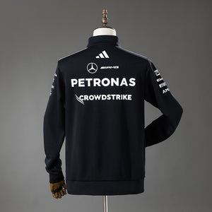 Camisa Mercedes Amg Petronas F1 Preta Half Zip Jaqueta 3xl9 2026