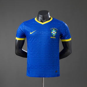 Camisa Brasil Azul Versão Jogador 26/27