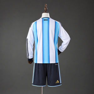 Kit Infantil Argentina Manga Longa 2026