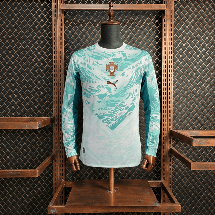Camisa Portugal Away Manga Longa Jogador 2026
