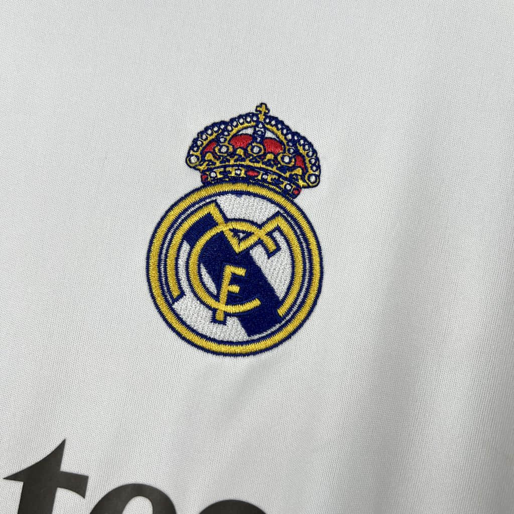 Camisa Real Madrid Home Manga Longa 25/26