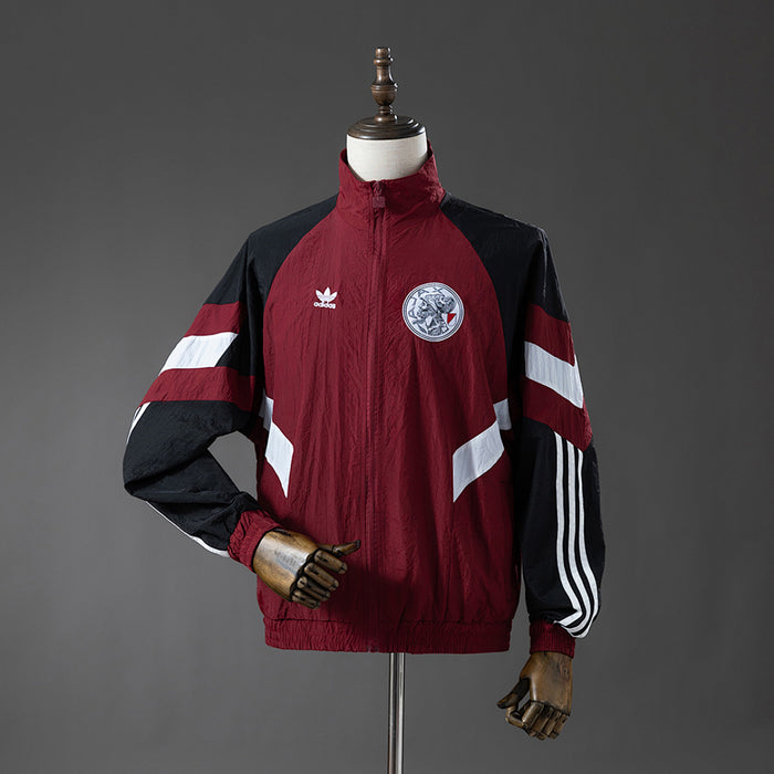 Camisa Ajax Corta Vento Crimson 3xl8 25/26