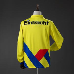 Camisa Eintracht Frankfurt Retrô Manga Longa 93/96
