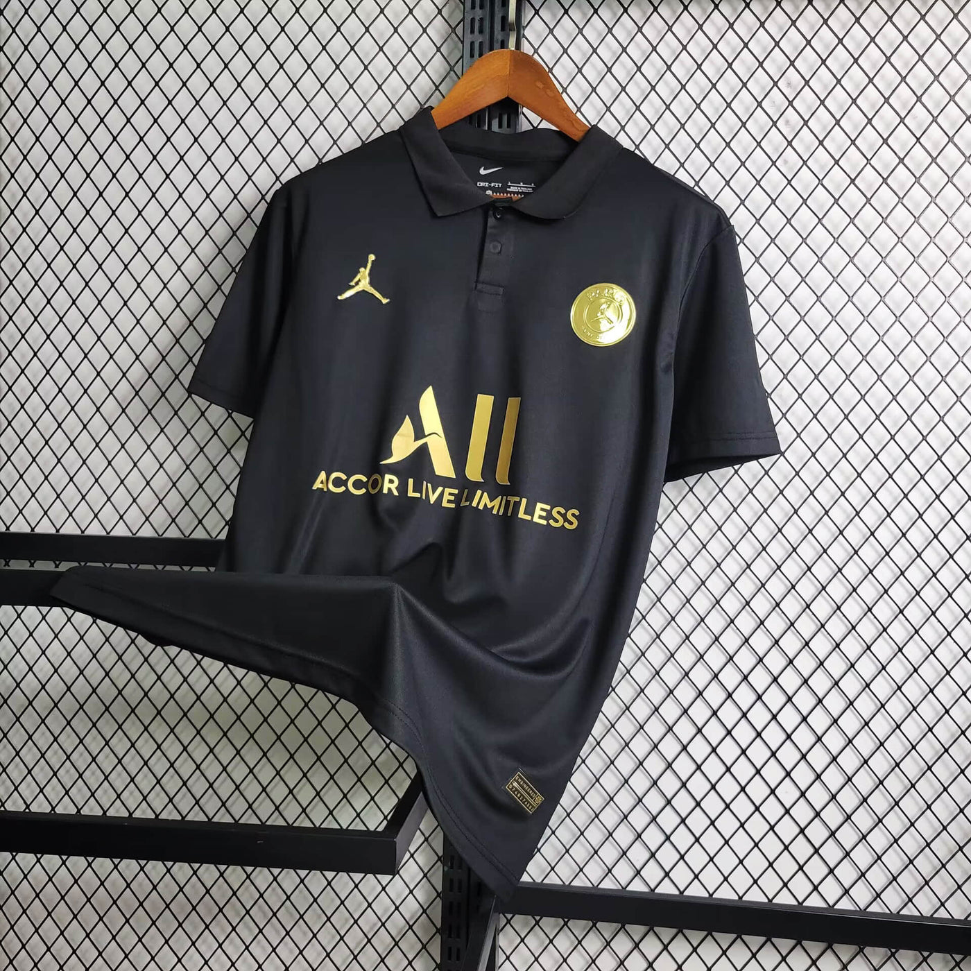 Camisa Paris Saint-Germain Preta 23/24