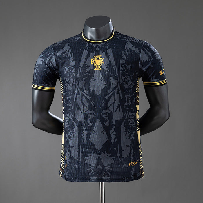 Camisa Portugal Preta Versão Jogador 2026