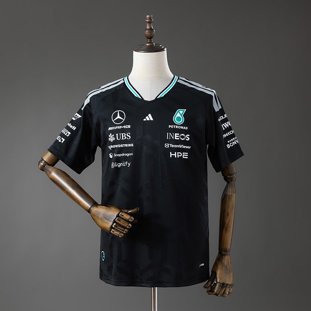 Camisa Mercedes Amg Petronas F1 Preta T 5xl 310 2026