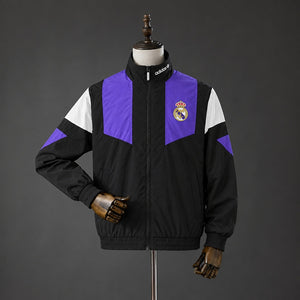 Corta Vento Real Madrid Preta 26/27