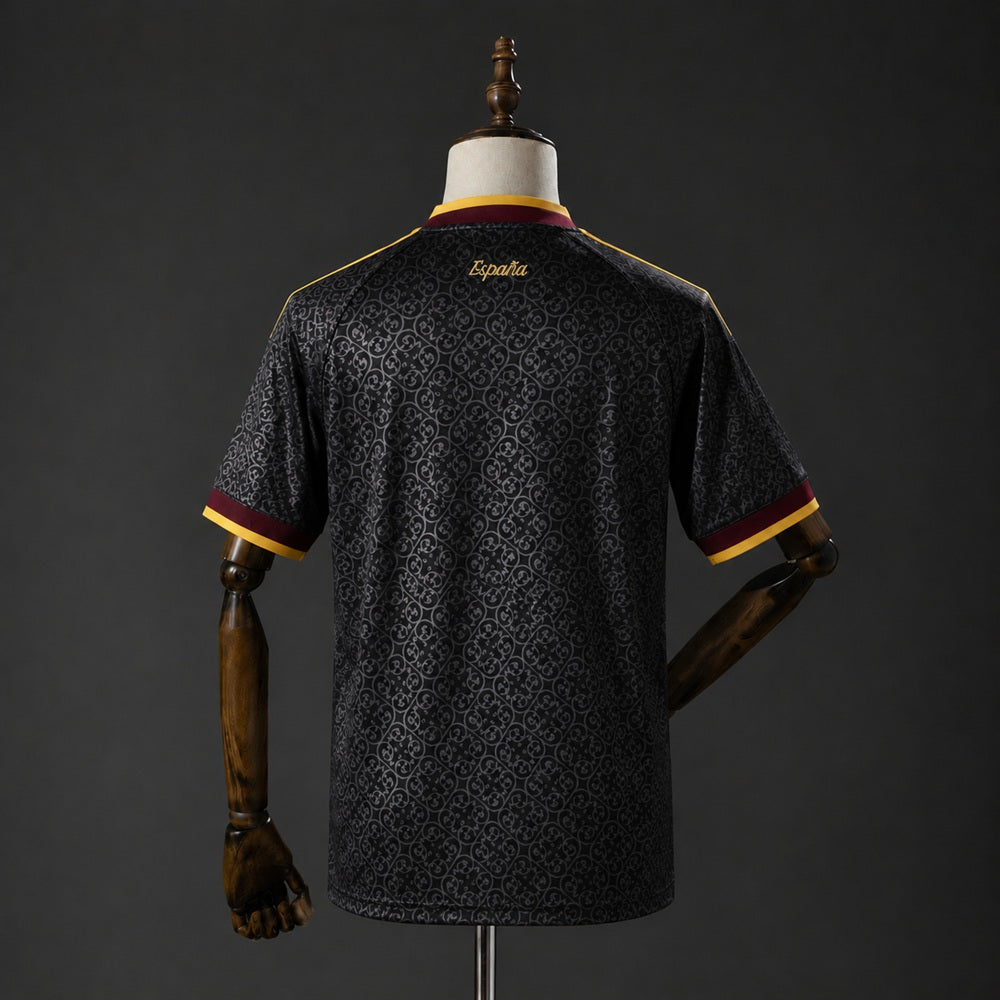 Camisa Espanha Preta 2026