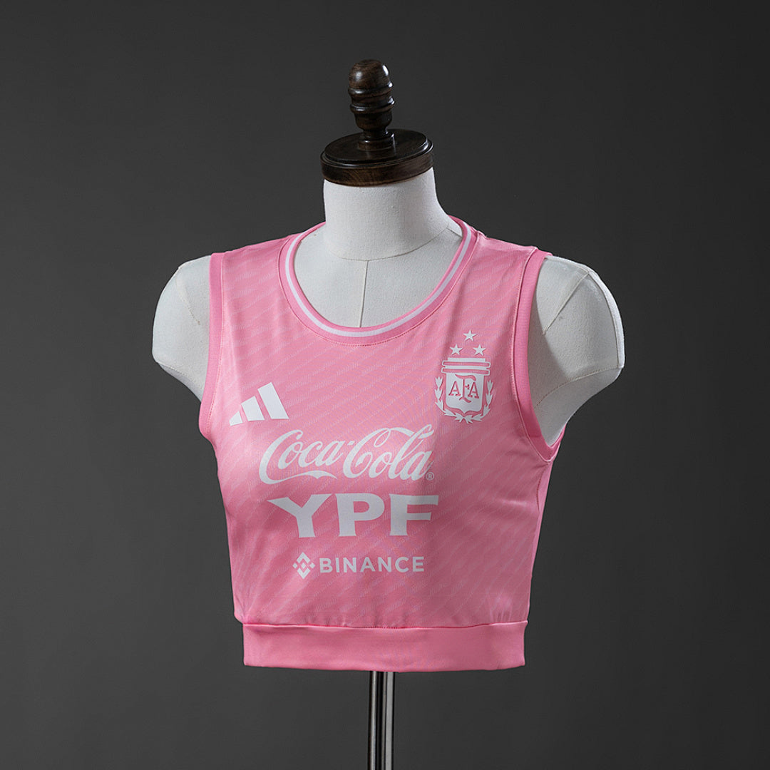 Camisa Argentina Rosa 25/26 Feminina