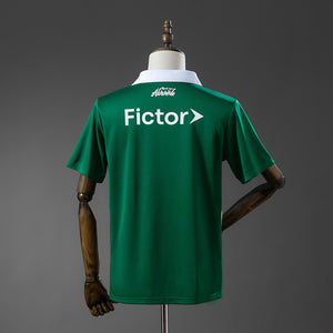 Camisa Palmeiras Listrada Branca Verde 25/26