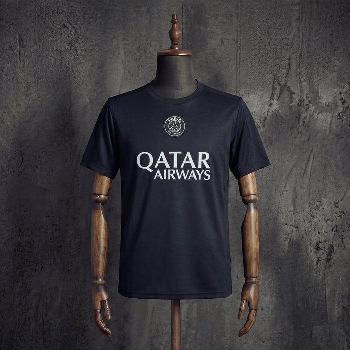 Camisa Paris Saint-Germain Treino Preta 25/26