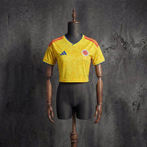 Camisa Colômbia Home 2026 Feminina
