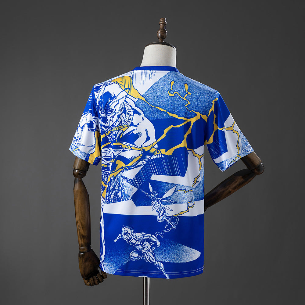 Camisa Real Madrid Pré-jogo Pré-jogo Azul 25/26