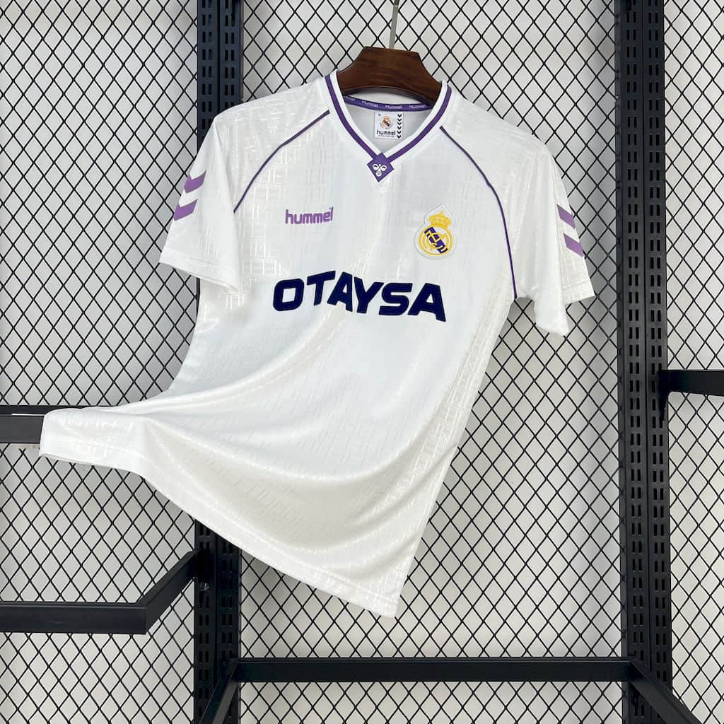 Camisa Real Madrid Retrô 1990