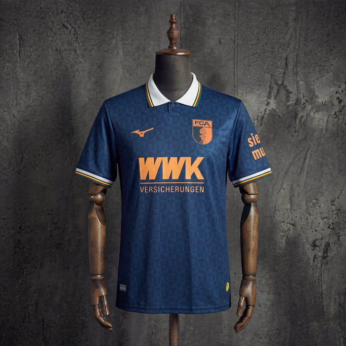 Camisa Augsburg Azul Azul Marinho 25/26
