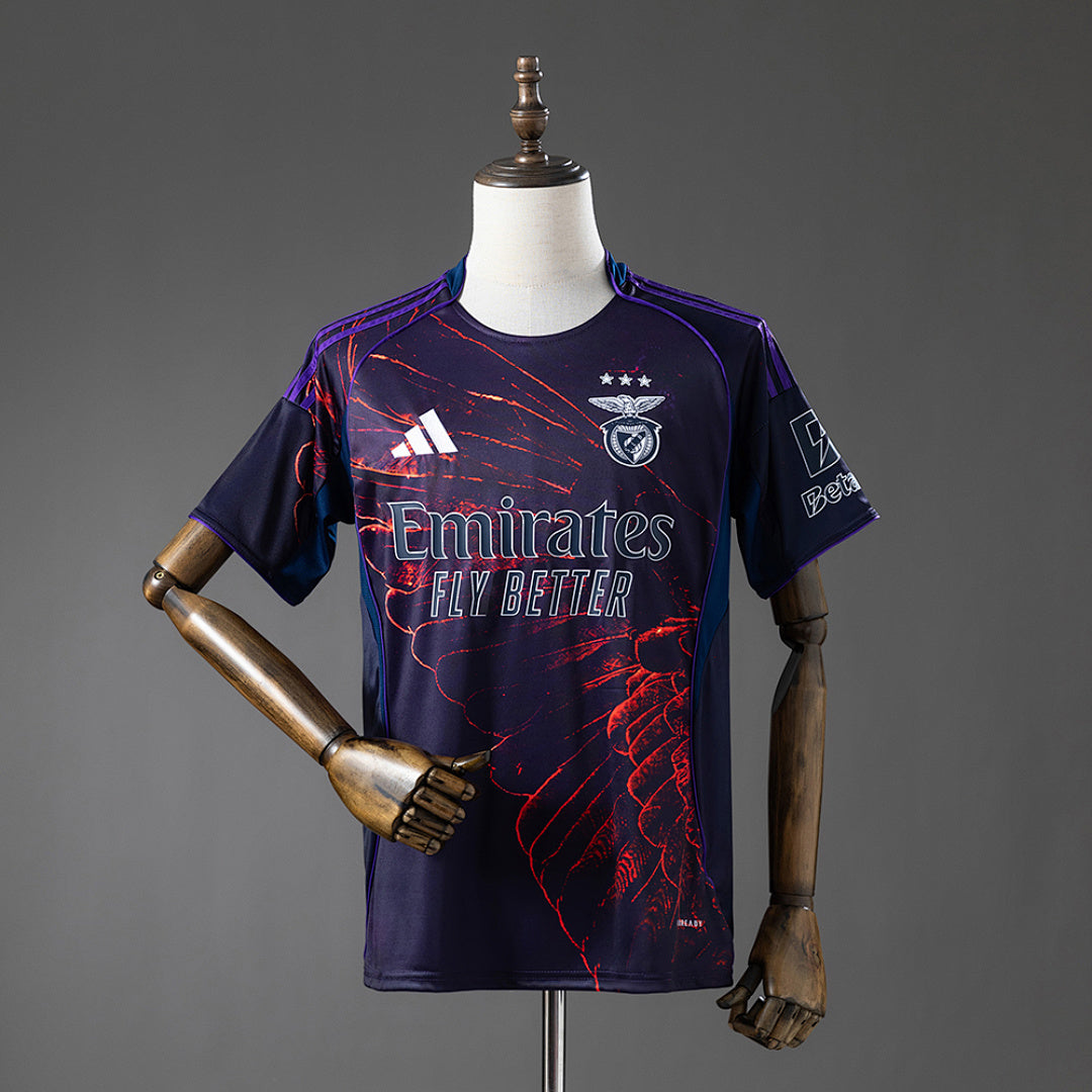 Camisa Benfica Fourth Third Away 4xl8 25/26
