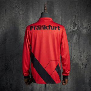 Camisa Eintracht Frankfurt Retrô Manga Longa 93/95