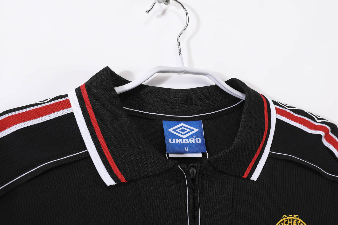 Camisa Manchester United Retrô Manga Longa 98/99